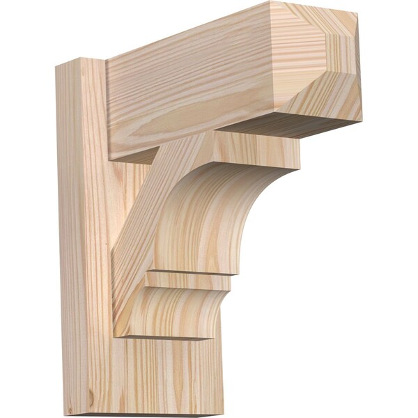 Ekena Millwork Balboa Craftsman Smooth Outlooker, Douglas Fir, 5 1/2"W x 12"D x 12"H OUT06X12X12BOA04SDF - main